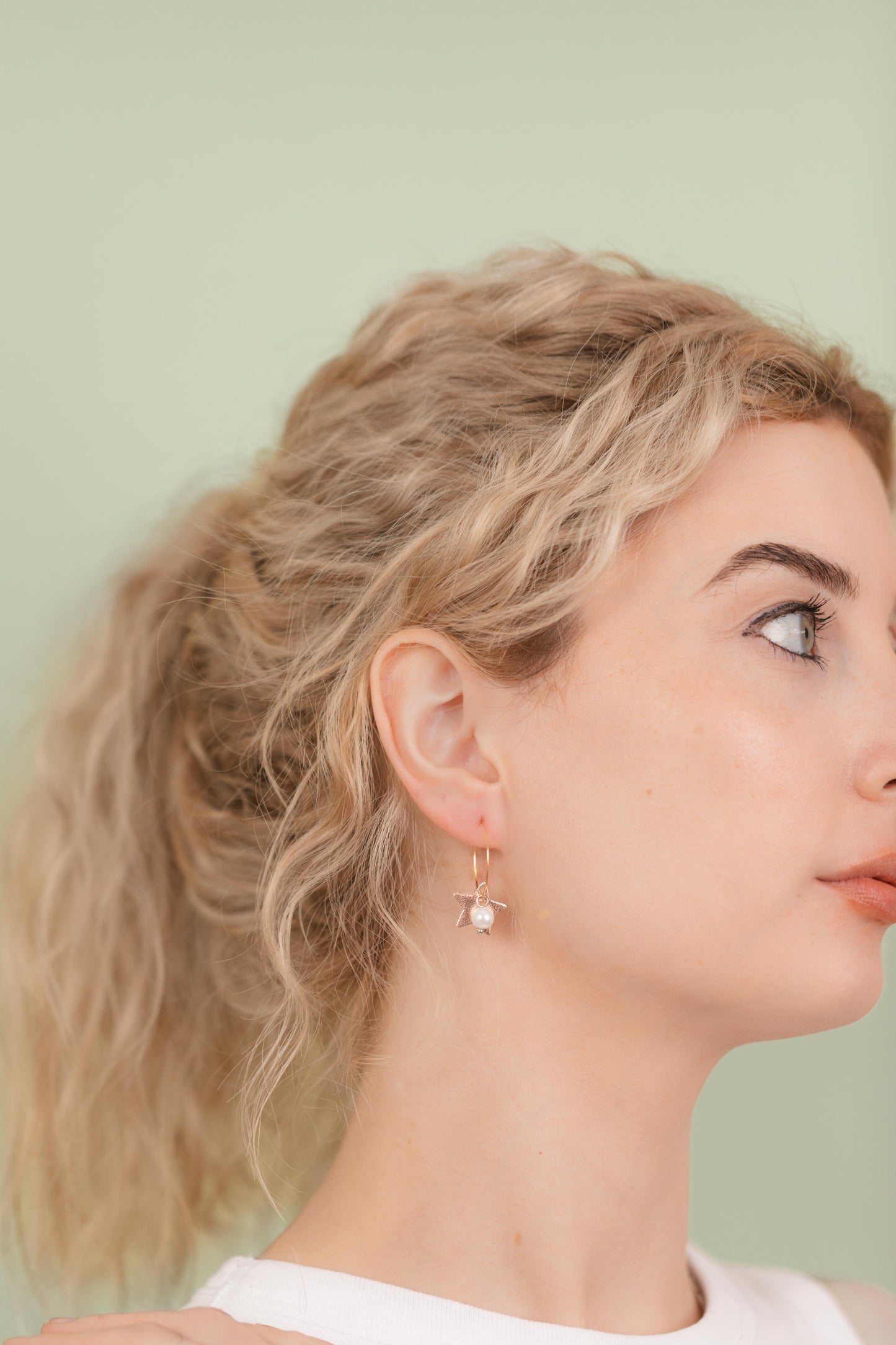 Celestial Charm Hoop Earrings - Gold Plated | Rose Gold