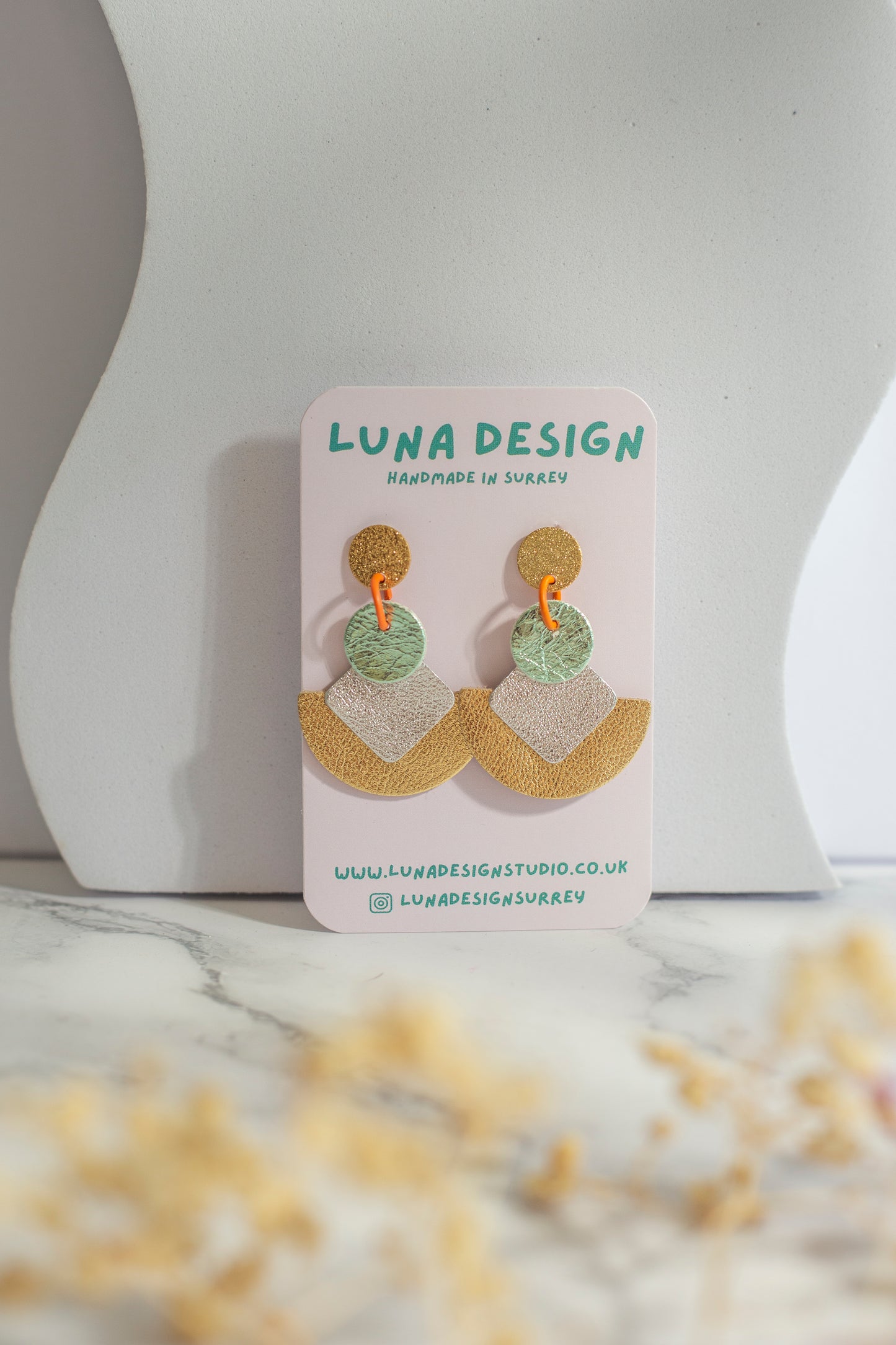 Cleopatra Earrings Gold