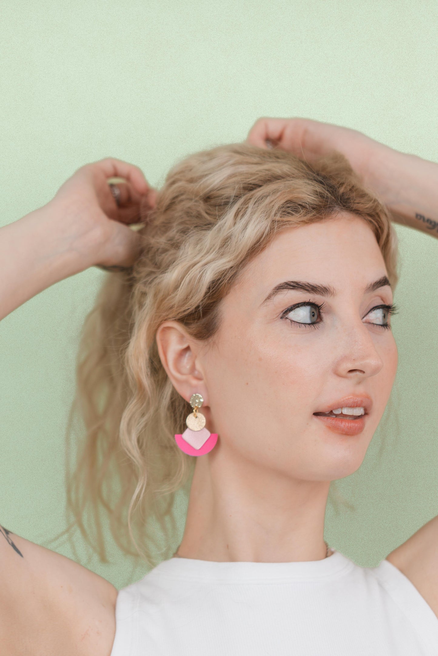 Cleopatra Earrings - Rose Princess