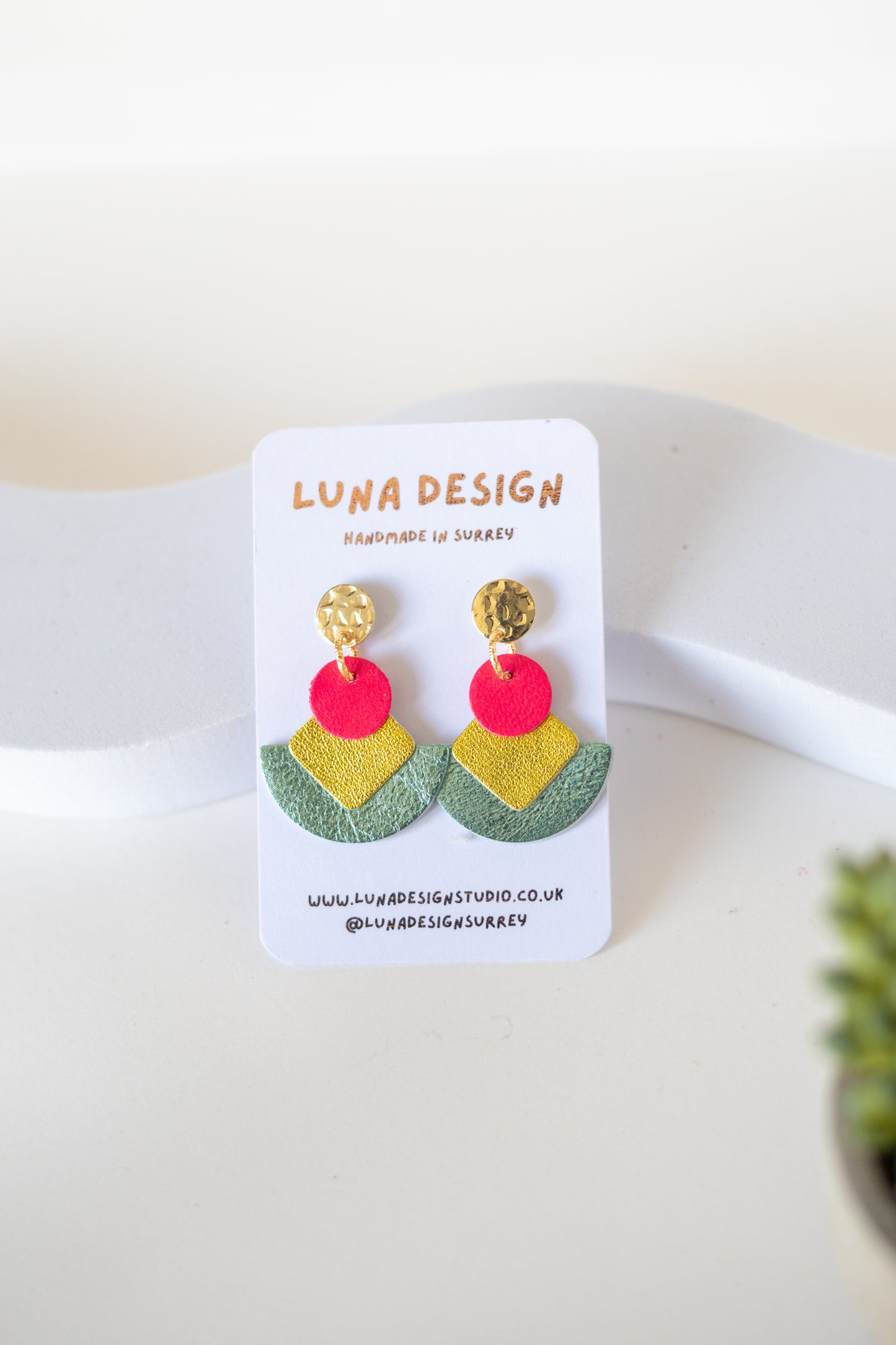 Cleopatra Earrings -  Blue Horizon