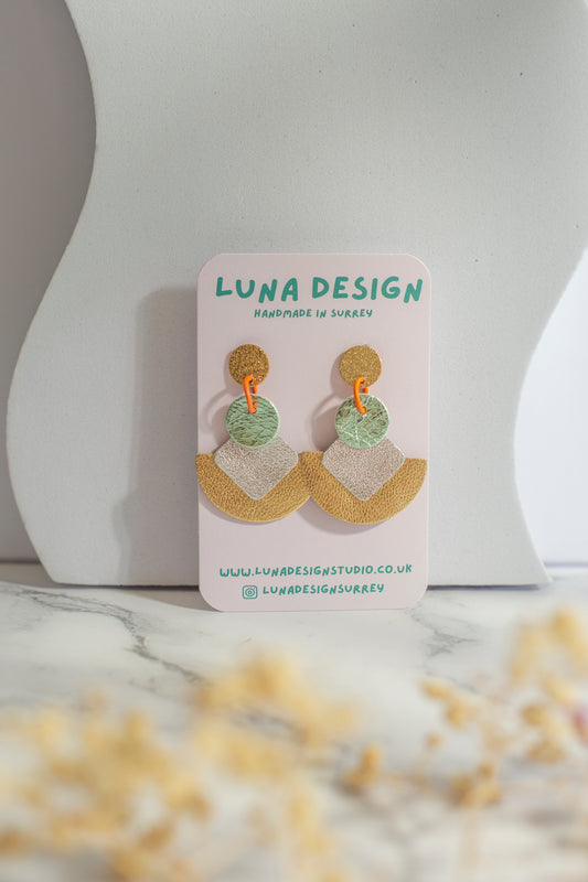Cleopatra Earrings Gold