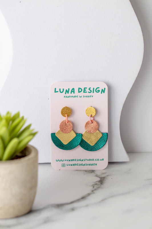 Cleopatra Earrings - Botanical Muse